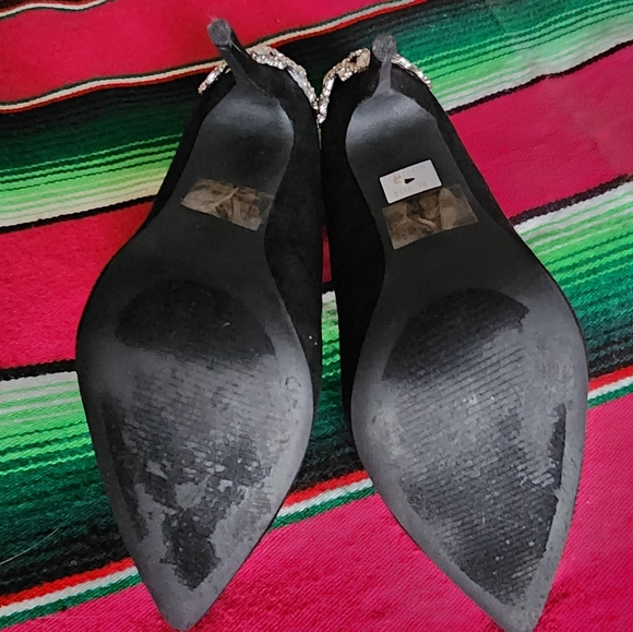 Rhinestone embellished stiletto heels from Elegant Collection 8.5 - Picture 7 of 8